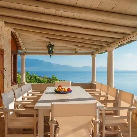 Extravagant Zante Deep Blue Great Sea Views 4 Bedrooms Villa Korithion