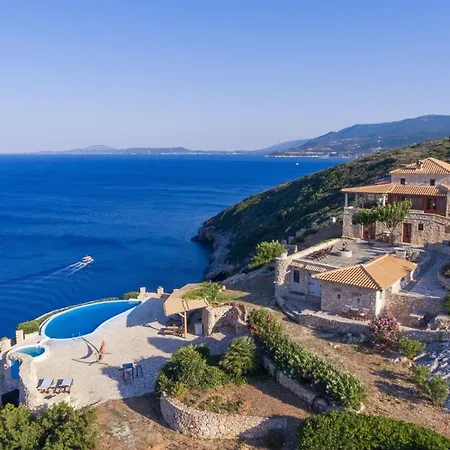 Extravagant Zante Deep Blue Great Sea Views 4 Bedrooms * Korithion
